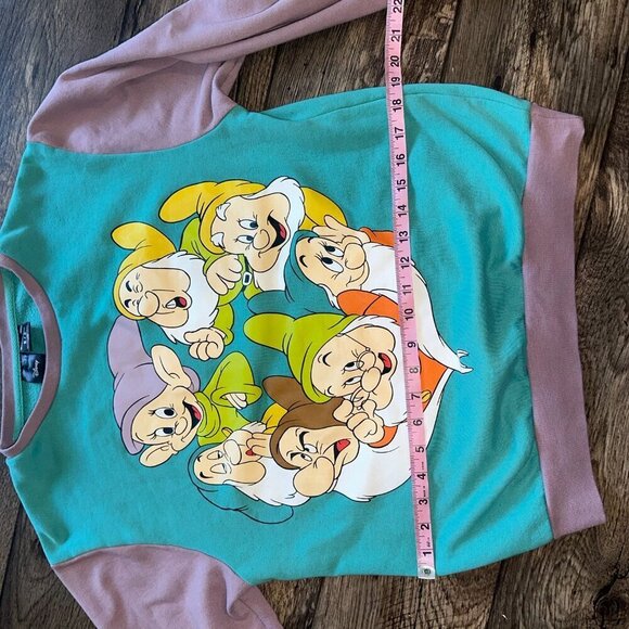 Cakeworthy Seven Dwarves Crewneck Adult Sweatshirt Vintage 90s Small - Picture 13 of 14
